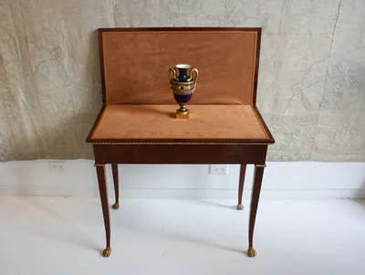 Elegant Neoclassical Folding Table — image 2