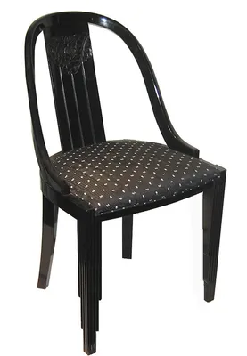 Set of 12 Art Deco Dining Chairs — image 13