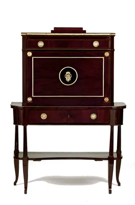 Russian mahogany secretaire — image 4