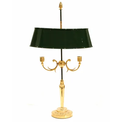 An ormolu bouillotte lamp — image 4