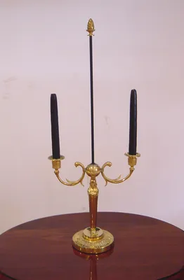 An ormolu bouillotte lamp — image 6