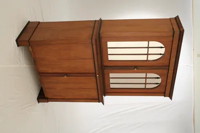 Cherry Cabinet a Deux Corps — image 25