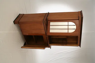 Cherry Cabinet a Deux Corps — image 20