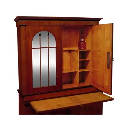 Cherry Cabinet a Deux Corps — image 6