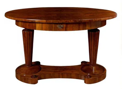 Exceptional Danhauser Oval Desk — image 11
