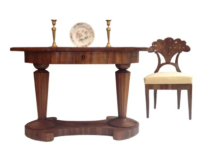 Exceptional Danhauser Oval Desk — image 5