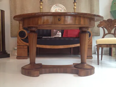 Exceptional Danhauser Oval Desk — image 2