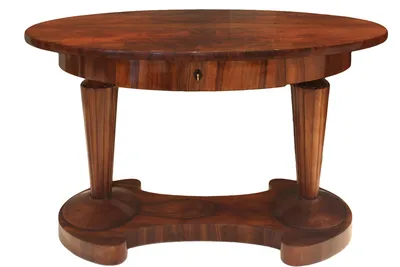 Exceptional Danhauser Oval Desk — image 17