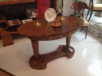 Exceptional Danhauser Oval Desk — image 10