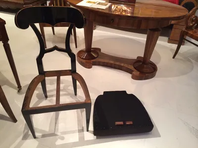 Pair of Biedermeier Side Chairs — image 2
