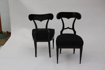 Pair of Biedermeier Side Chairs — image 9