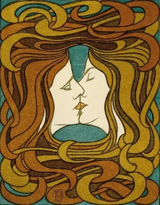 'The Kiss' by Peter Behrens — image 2