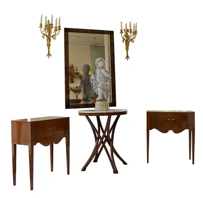 Fabulous Pair Neoclassical sconces — image 15