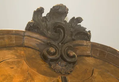 Dutch Burled Walnut Armoire — image 3