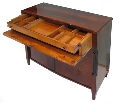 Biedermeier Writing Cabinet — image 25