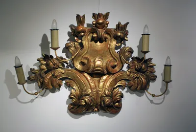 Baroque wood ornament — image 9