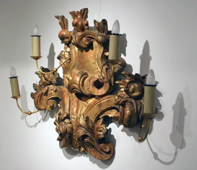 Baroque wood ornament — image 7