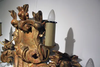 Baroque wood ornament — image 4