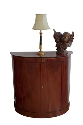*Pair of Demilune Cabinets — image 8
