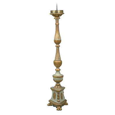 Baroque Column Candlestand