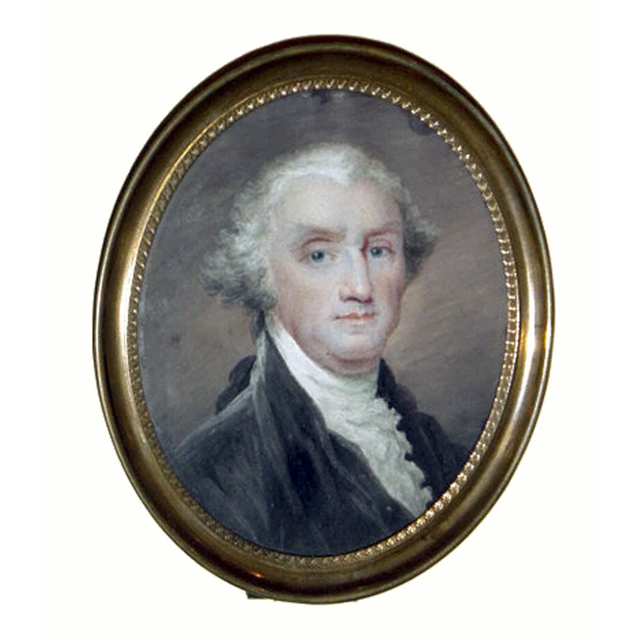Miniature portrait of Washington