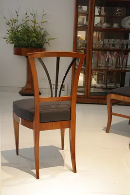 Pair of Biedermeier Side Chairs — image 5