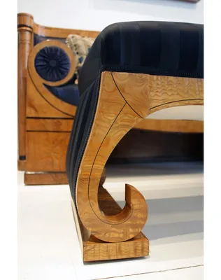 Biedermeier Danhauser Banquette — image 17