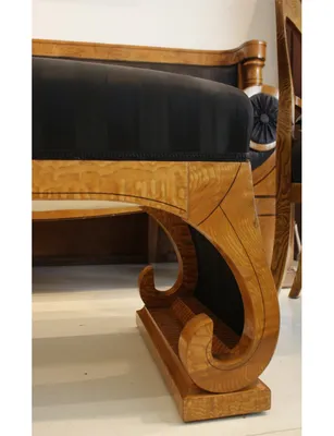 Biedermeier Danhauser Banquette — image 13