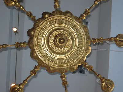 Biedermeier Eight-Arm Chandelier — image 7