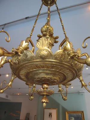 Biedermeier Eight-Arm Chandelier — image 8