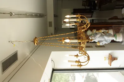 Biedermeier Eight-Arm Chandelier — image 31