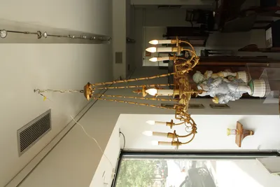 Biedermeier Eight-Arm Chandelier — image 17