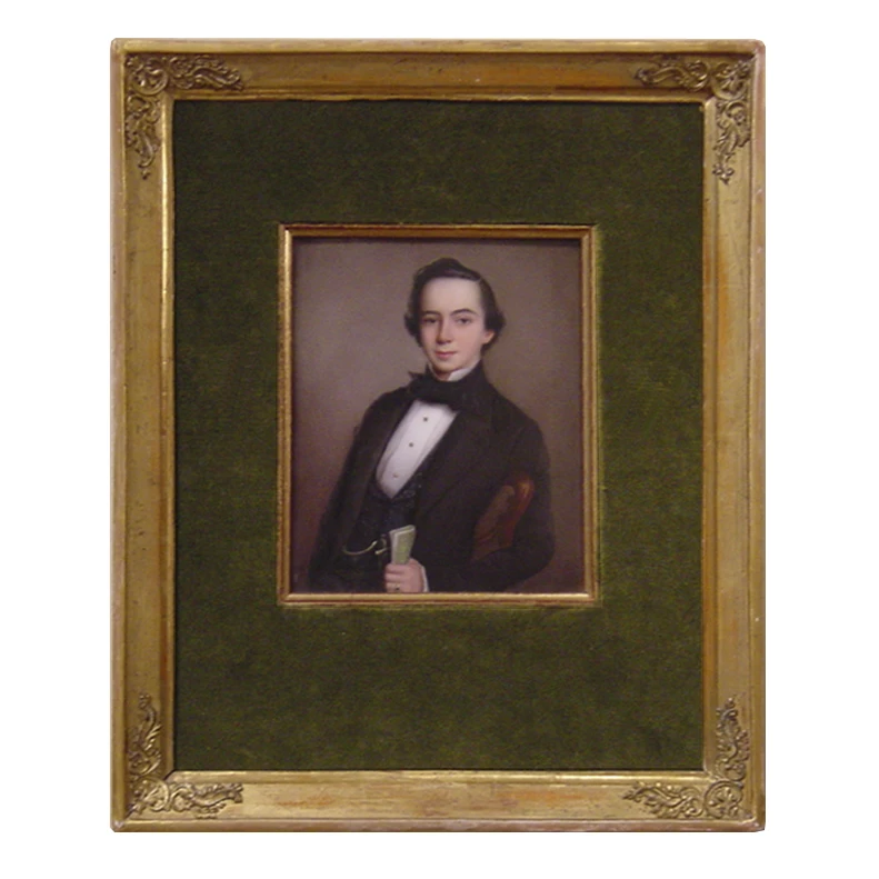 Miniature portrait of a gentleman