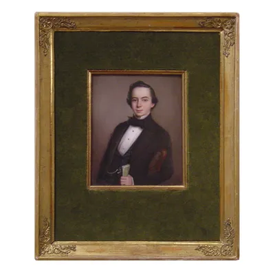 Miniature portrait of a gentleman