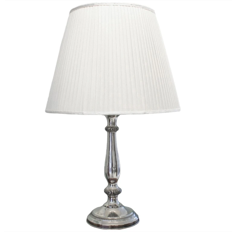Silver Biedermeier Lamp