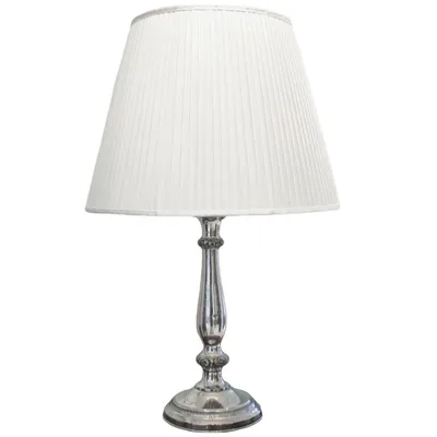 Silver Biedermeier Lamp