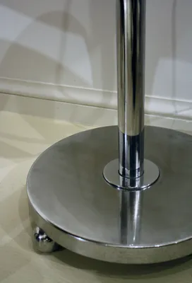 Art Deco Chrome Floor Lamp — image 4