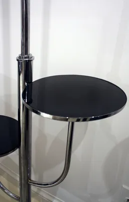 Art Deco Chrome Floor Lamp — image 5