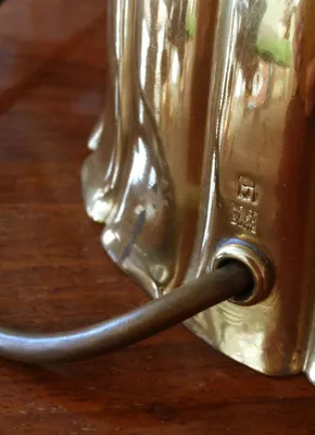 Hoffmann Brass Lamp — image 4