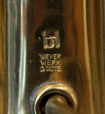 Hoffmann Brass Lamp — image 11