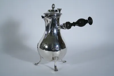 Charles X silver coffee pot — image 18