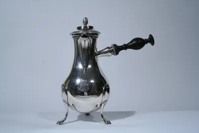 Charles X silver coffee pot — image 10