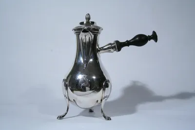 Charles X silver coffee pot — image 27