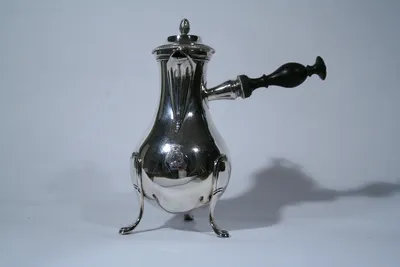 Charles X silver coffee pot — image 16