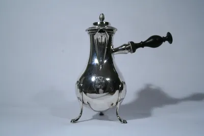 Charles X silver coffee pot — image 15