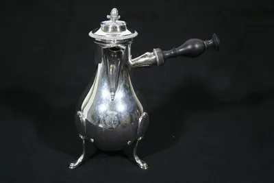 Charles X silver coffee pot — image 6