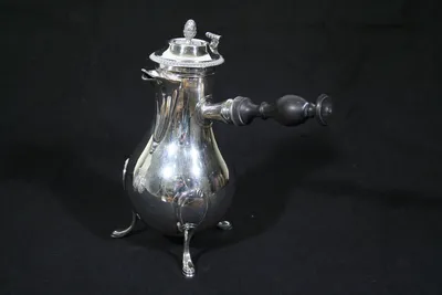 Charles X silver coffee pot — image 14