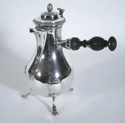 Charles X silver coffee pot — image 37