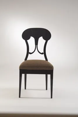 Set of Three Ebonized Chairs — image 3