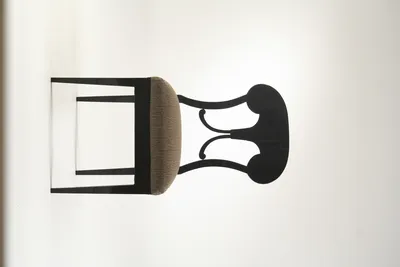 Set of Three Ebonized Chairs — image 11